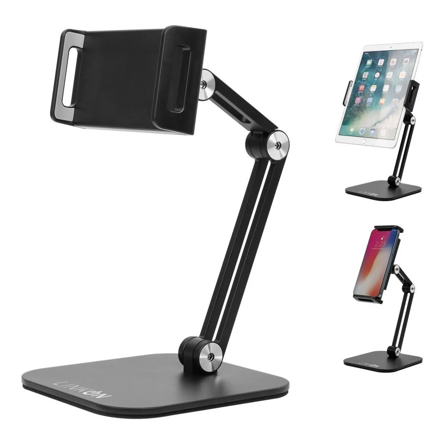 Soporte Base Porta Celular Tablet/escritorio Mesa Ajustable